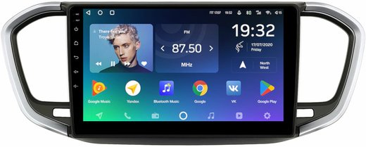 Магнитола для Lada Vesta NG 2023+ (без ШГУ, рамка серебристо-черная 9) - Teyes SPRO+ на Android 10, ТОП процессор, 4-32, SIM-слот