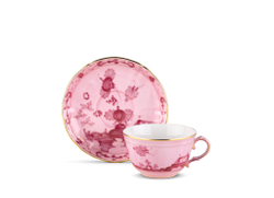 Чайная чашка с блюдцем Oriente Italiano Porpora (220 мл)