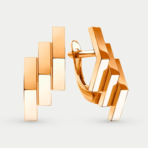 Серьги женские золотые