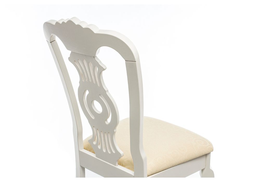 Обеденная группа Нивре butter white / white / oak