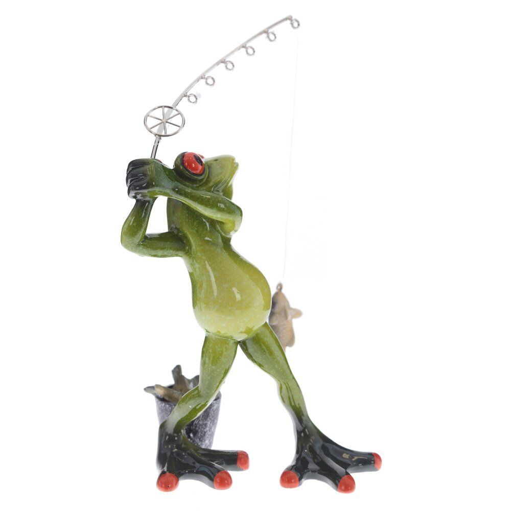 GAEM Фигурка декоративная "Лягушка", L13 W10 H20 см