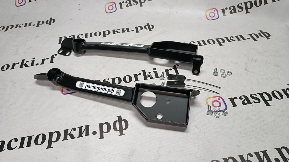 Усилители жесткости передние нижние боковые Subaru Levorg, Subaru XV 1 ДОрест (GP), Subaru Forester 4 (SJ) (ПОД ЗАКАЗ)