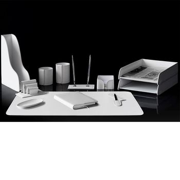 Настольный набор из кожи Cuoietto серии Business из 12 предметов (NBCWh12.3)