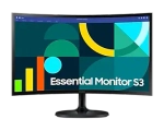 Монитор жидкокристаллический Samsung LS24D364GAIXCI 24'' 16:9 1920х1080(FHD) VA, Curved, nonGLARE, 100 Hz, 250 cd/m2, 4ms, VGA, HDMI