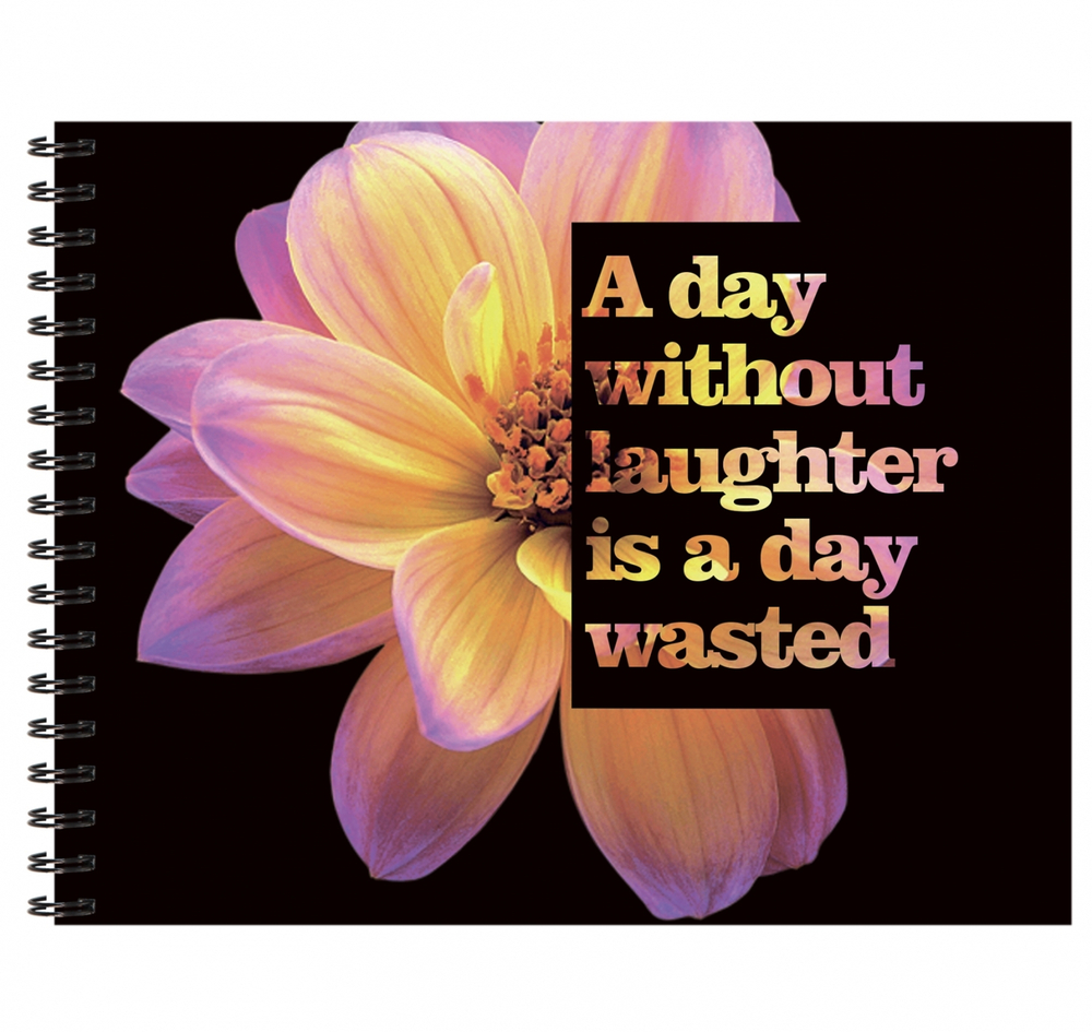 Блокнот А6+, гребень, Alingar, мелованный картон, Soft touch+ выб УФ лак, 48 л., клетка, "Цветы", ассорти