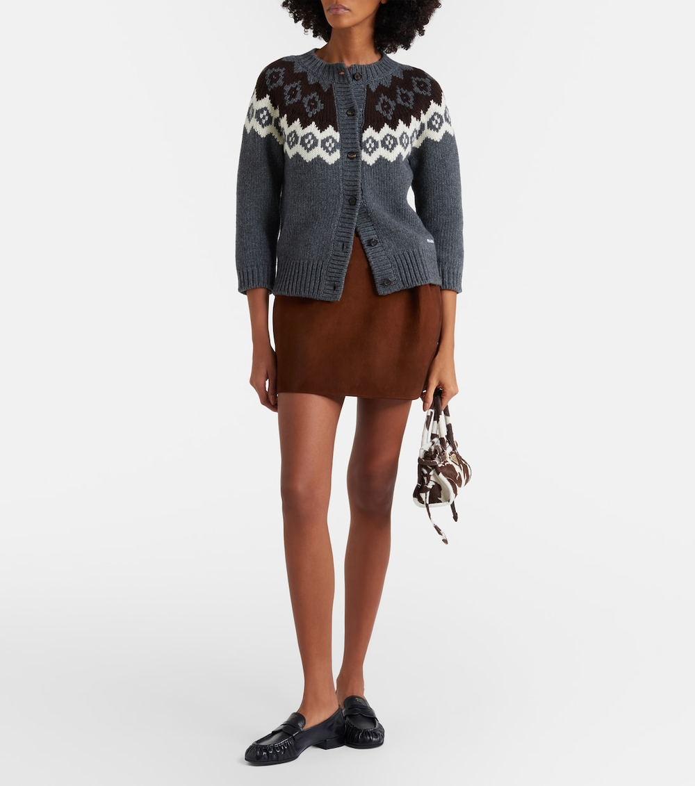 Cумка Prada Bonnie Mini Calf Hair Top-Handle