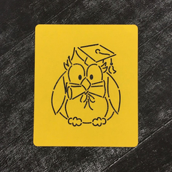 Сова №23 Со свитком в клюве