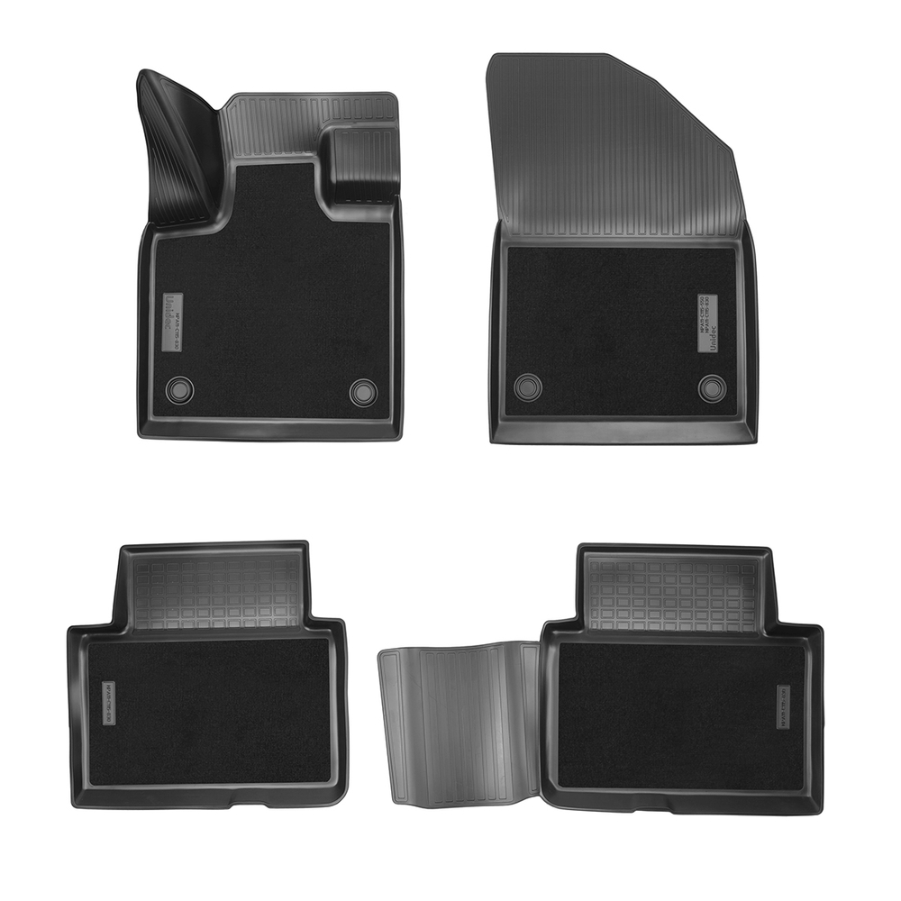 Ковры в салон Norplast/Unidec для EXEED VX (2021-), Черный, арт.NPA11-C115-830-CM