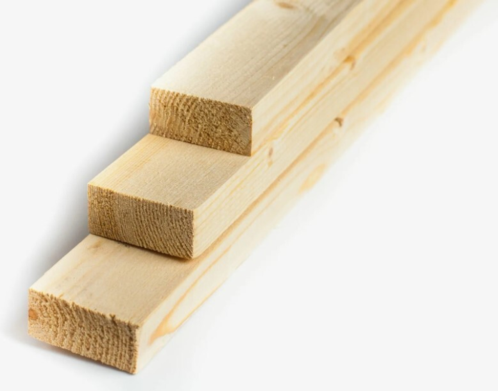 Брусок сухой строганый 20*45*4000 (0,0036м3) 2 сорт ВИА