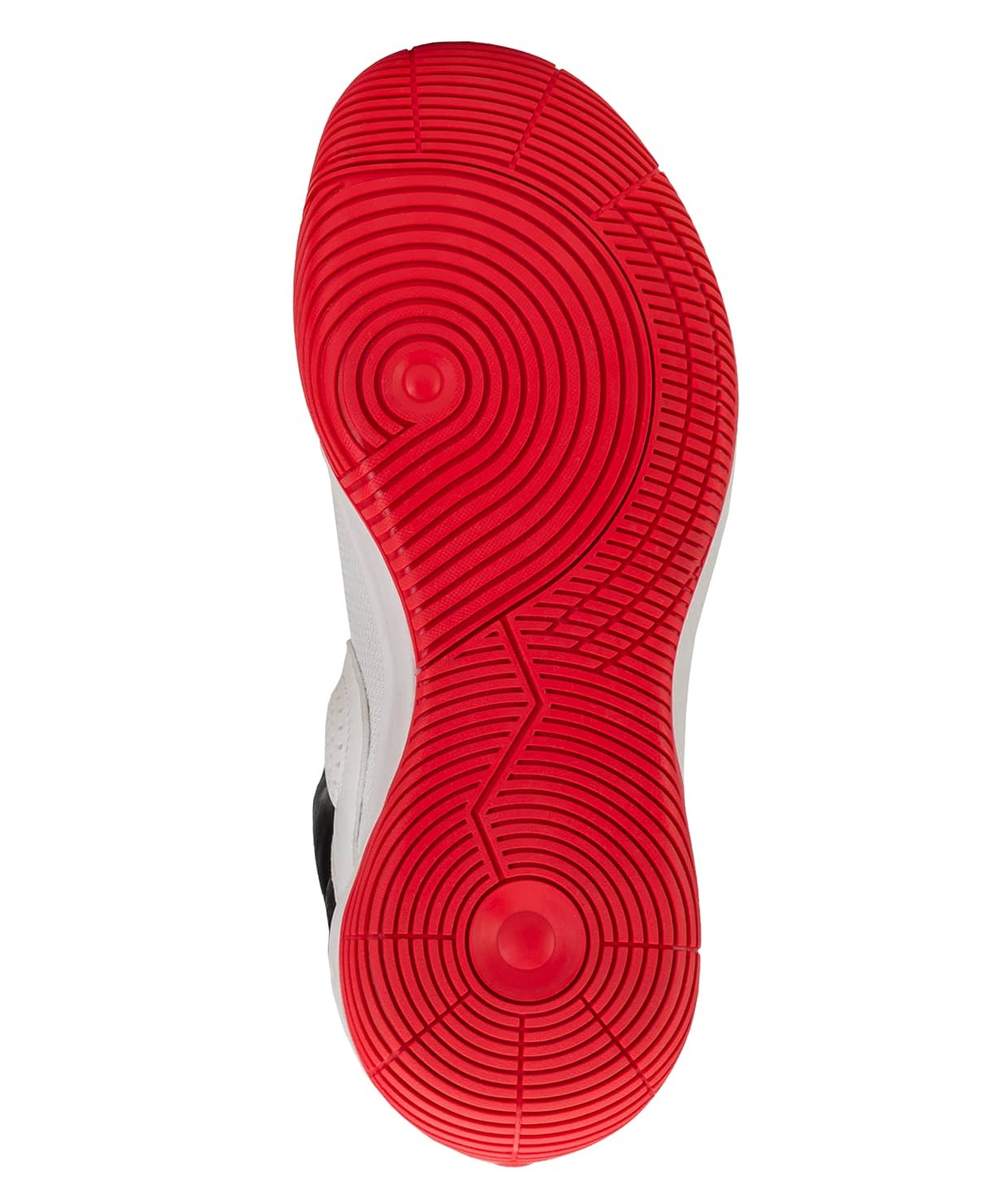 Кроссовки баскетбольные Launch MID, White/black/red