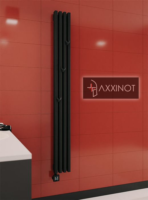 Axxinot Cardea VE - вертикальный электрический трубчатый радиатор высотой 2000 мм