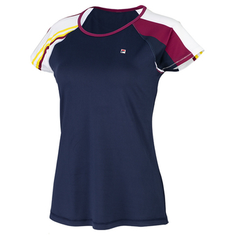 Женская теннисная футболка Fila T-Shirt Luisa - небесный