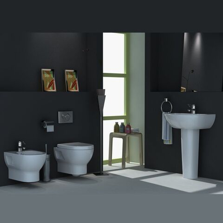 Подвесное биде Zero 37x58, белое Z15065WH