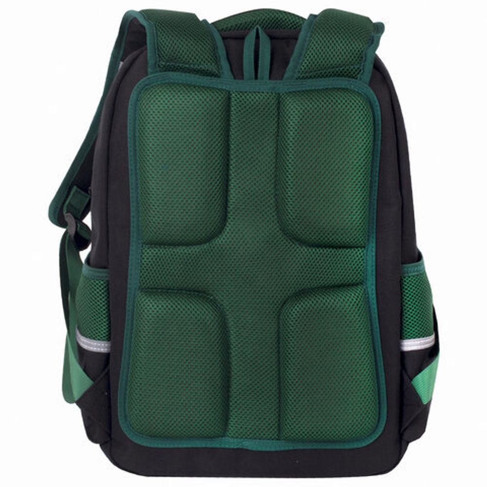 Рюкзак ЮНЛАНДИЯ COMPLETE, с пеналом в комплекте, эрго-спинка, "Football", 42х29х14 см, 229975