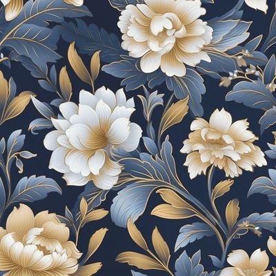 Золотые цветы