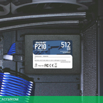 SSD диск Patriot P210 512GB 2.5" SATA III TLC (P210S512G25)