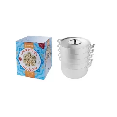 Манты казан ал 6л 4диска МТ-04