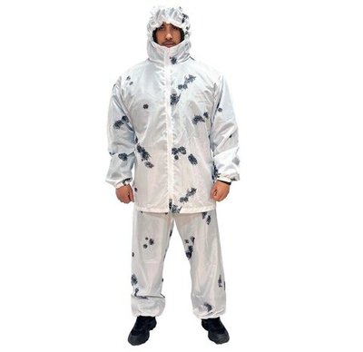 Белый маскхалат "Клякса" (зимний камуфляж) 52-54