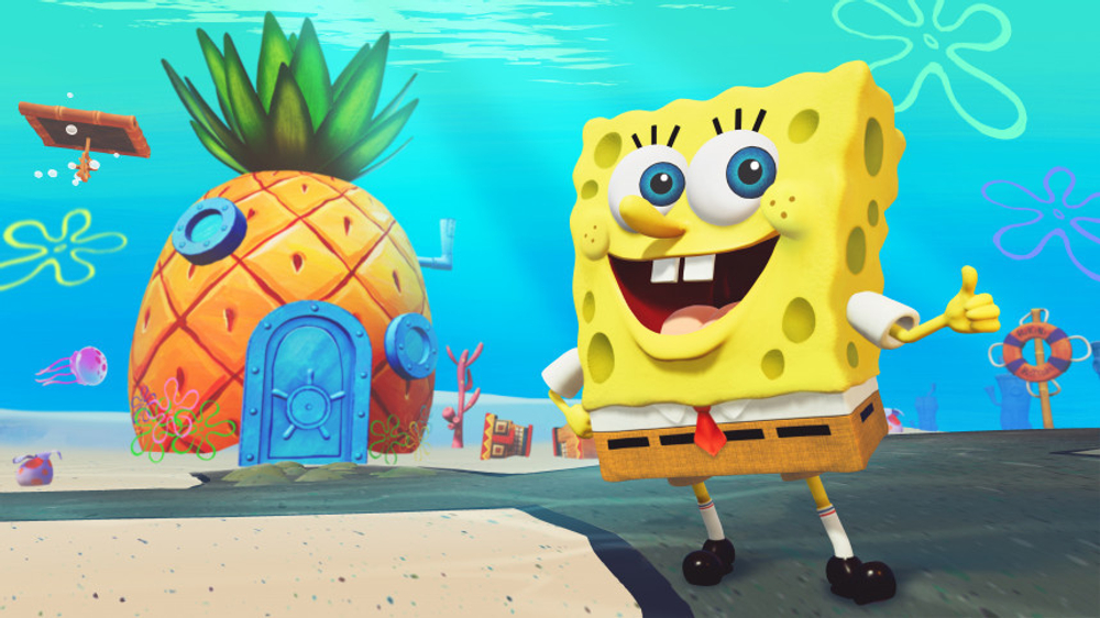 SpongeBob SquarePants: Battle for Bikini Bottom - Rehydrated (диск для PS4, интерфейс и субтитры на русском языке)