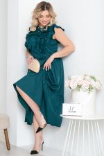 Платье "Айза" (изумруд) П5423 LT Collection