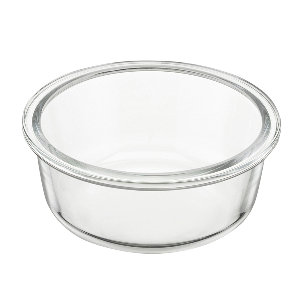 Набор круглых контейнеров 3шт Smart Solutions с бамбуковыми крышками