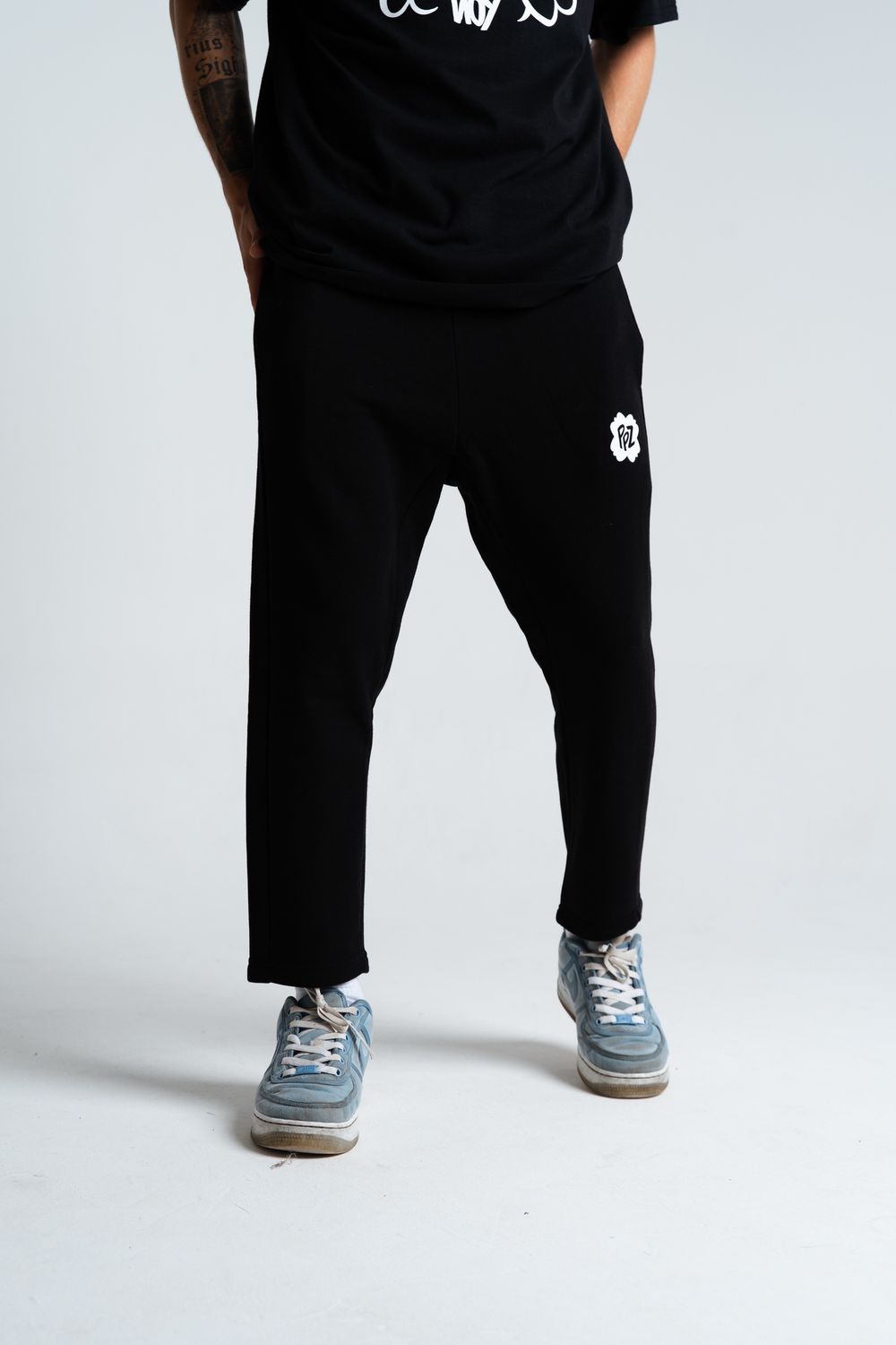 Брюки укороченные PPZ Черные