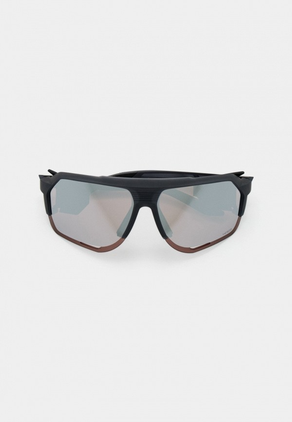 Спортивные очки 100% Norvik / Soft Tact Crystal Black / HiPER Crimson Silver Mirror Lens