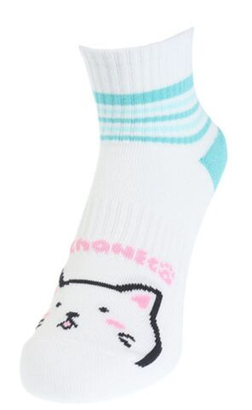 Теннисные носки Gosen Pochaneco Shiro 1P - белый