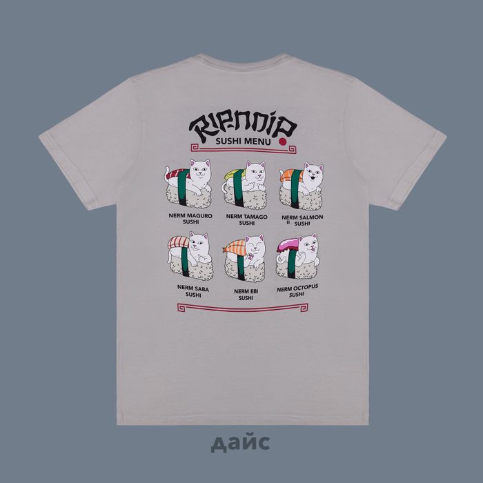 Футболка мужская Ripndip Sushi Nerm Tee артикул:RND10229 - купить в магазине Дайс