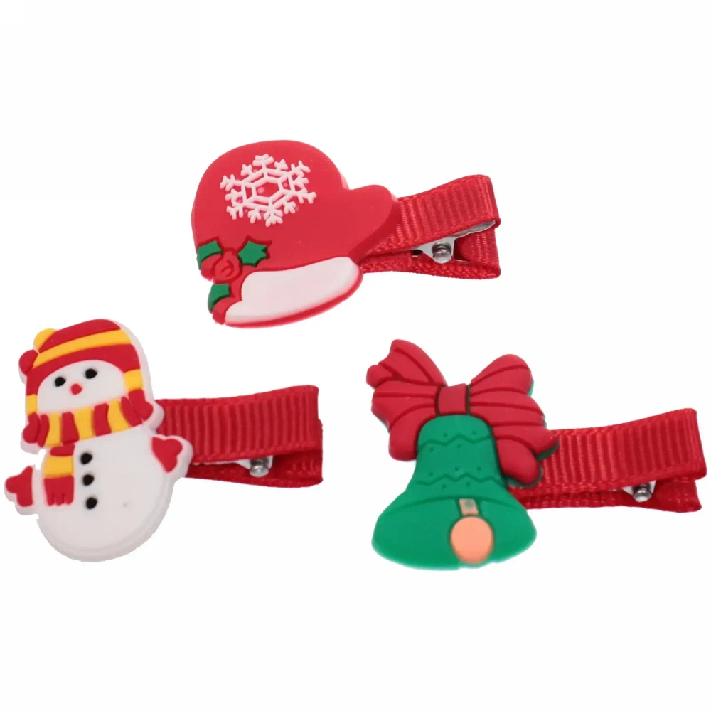 Зажимы для волос 3шт «PodarkiGrad - Озорные Друзья» 3 см