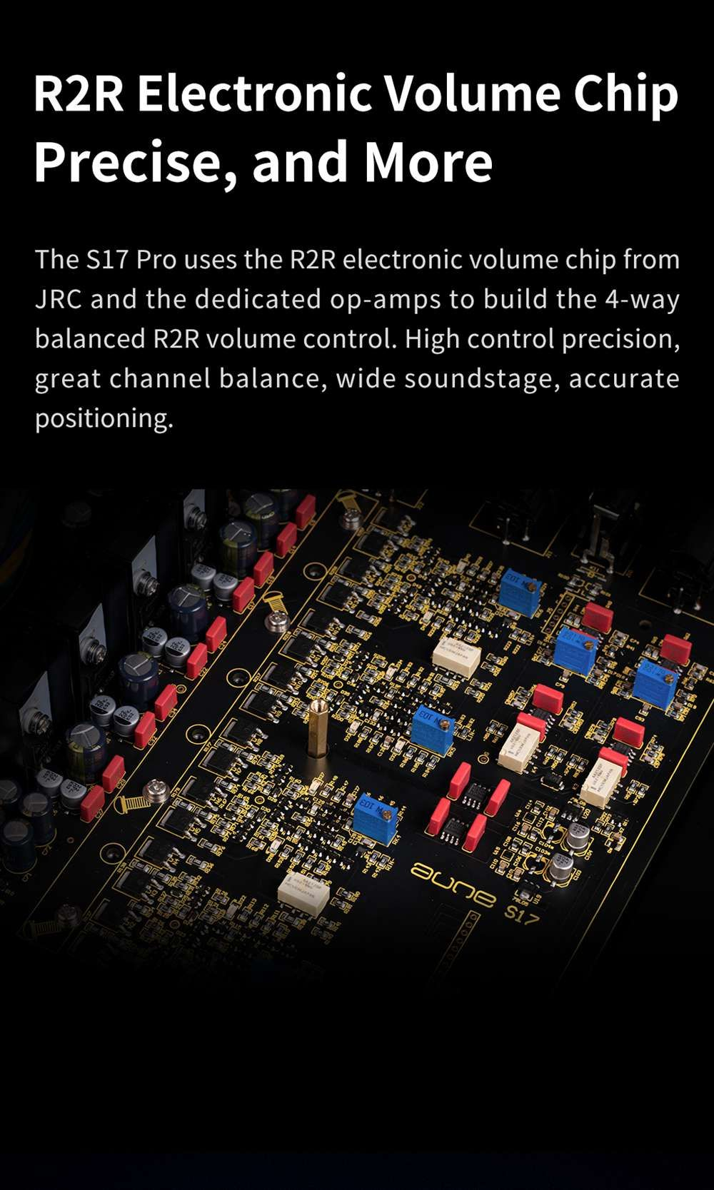 Усилитель для наушников Aune S17 Pro EVO серебристый