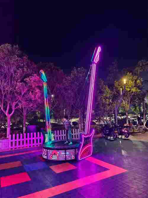 Банджи-батут «Rock’n’Jump», 1-местный, 2×2×4 м