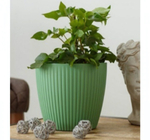 Горшок с дренажной системой ЭВИ VipSet 4,5л зеленый