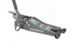 NORDBERG (N32032G) Домкрат подкатной 3,2 т, супернизкий подхват, педаль