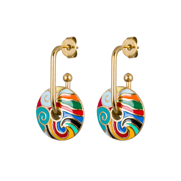 Серьги Fiore Luna AE03784-3 G