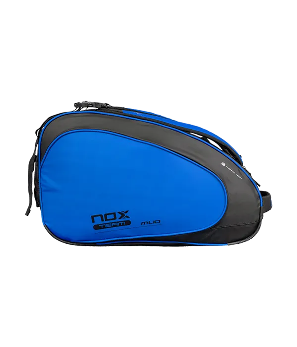 Сумка для падел NOX ML10 Team Black-Blue 2025 – профессиональная и вместительная