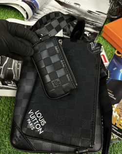 Сумка мессенджер Louis Vuitton Trio премиум