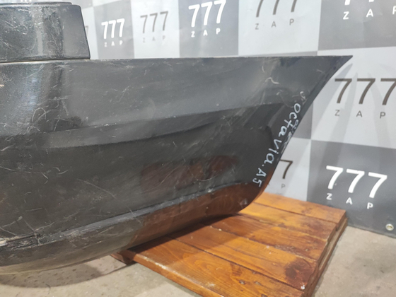 Бампер задний Skoda Octavia 2 (A5) 08-13 Б/У Оригинал 1z5807421f