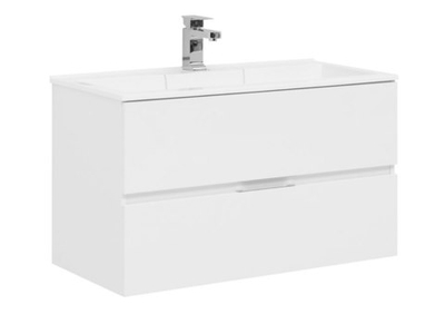 Тумба с раковиной Aquanet Алвита 90 белый