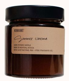 SUMMER CINEMA свеча в янтарной банке, Nomkamo