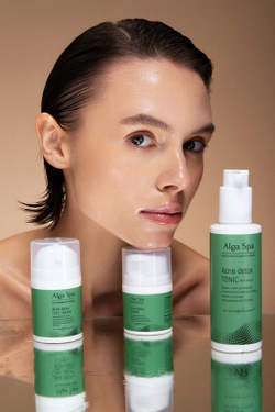 Пенка для умывания ACNE DETOX Очищающая для жирной и проблемной кожи, ТМ ALGA SPA