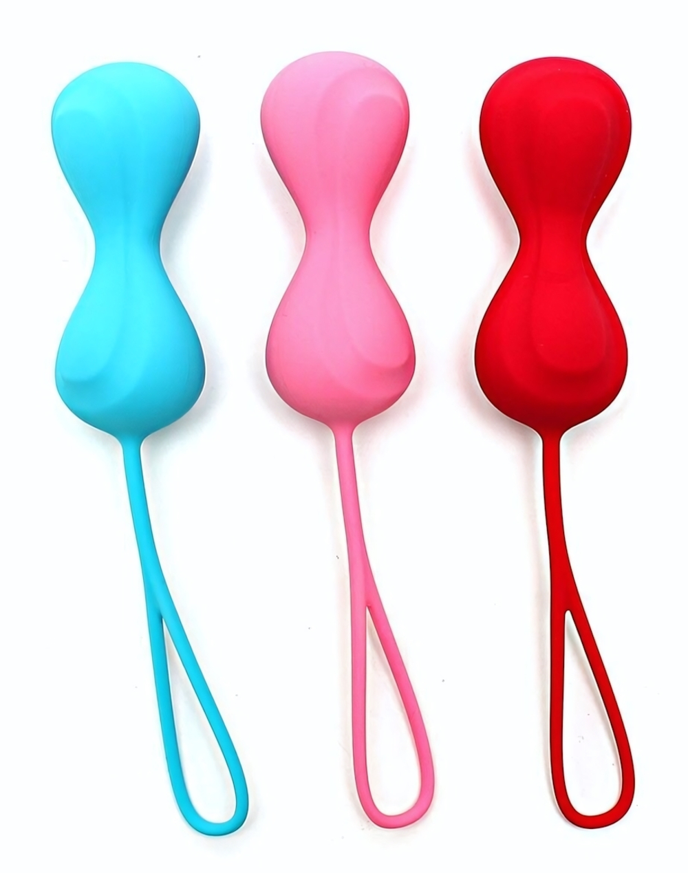 Набор из трёх двойных вагинальных шариков Satisfyer Power Balls (Цвет: разноцветный)