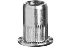 Резьбовые заклепки с насечками ЗУБР Профессионал стальные, стандартный бортик, М8, 250 шт. 31317-08