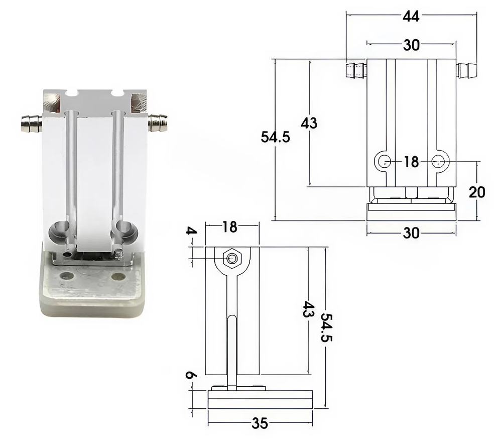 1210ch – Удерживающий пневматический захват