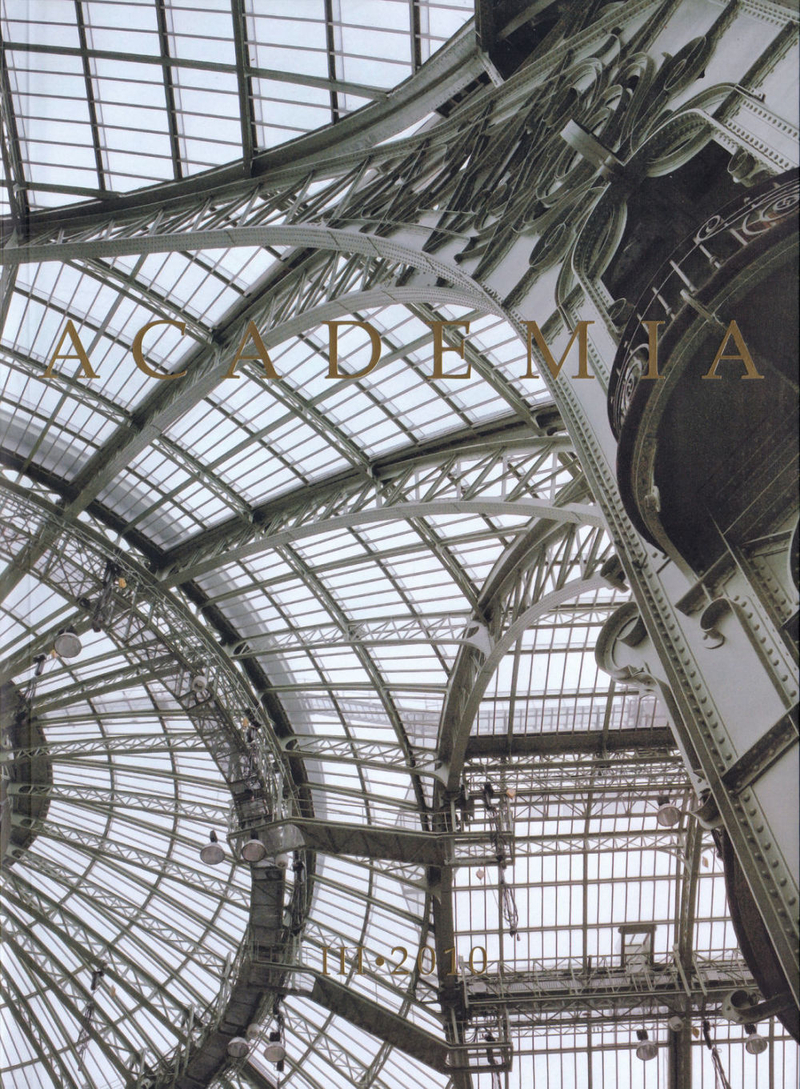 Журнал «Academia»: Журнал Российской Академии художеств № 3 за 2010 год