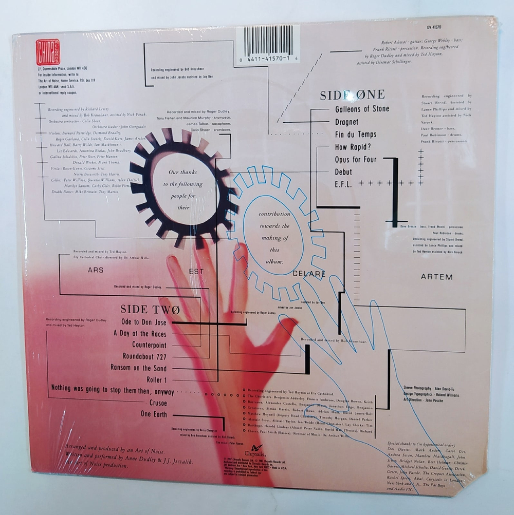 The Art Of Noise In No Sense Nonsense Original USA 1987