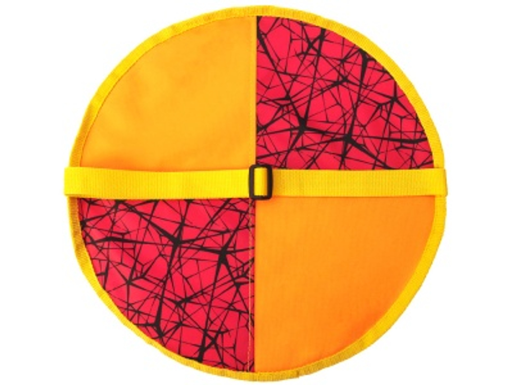 Санки-ледянки круглые d 35см верх-ткань пвх/низ-тент