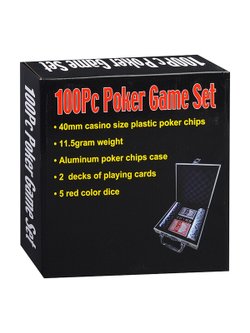 Набор для игры в покер 100 фишек (00-4949)