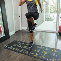 Коврик для фитнеса и йоги с комплексом упражнений SKLZ Trainer Mat Sport Perfomance