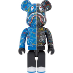 Дизайнерские игрушки BE@RBRICK x BAPE 1000% LINE CAMO SHARK 70cm, LINE-CAMO-SHARK-1000％